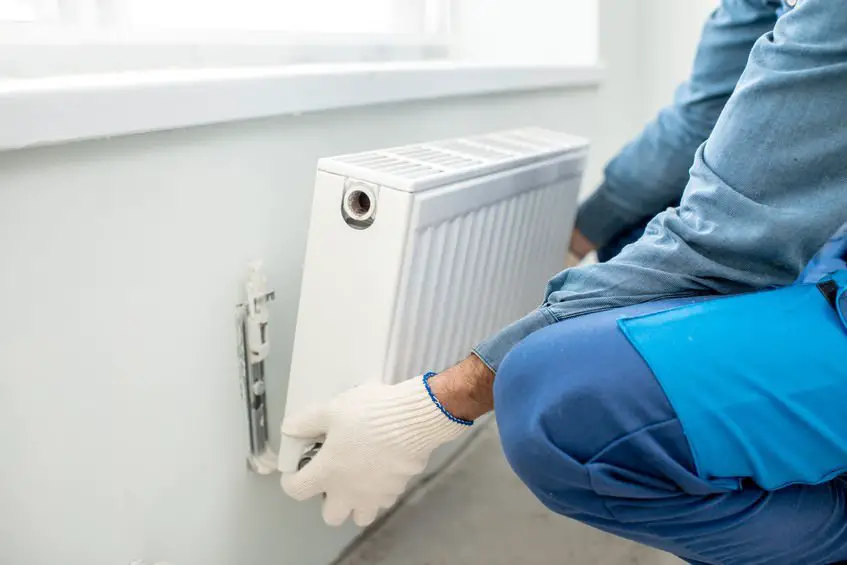 removing-radiator-from-wall